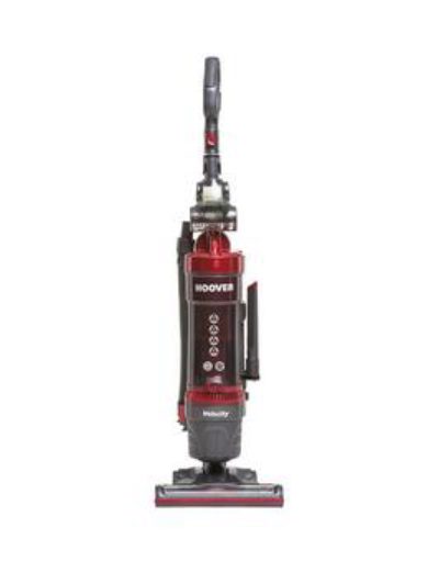 Hoover Vl81 Vl01001 Velocity Pets Power Bagless Upright Vacuum Cleaner - Red/Grey Hoover Vl81 Vl01001 Velocity Pets Power Bagless Upright Vacuum Cleaner - Red/Grey